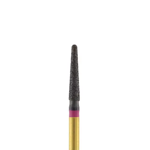 Prima Dental Predator Zirconia Diamond Bur, 856-018F, Taper Round End, Fine, 5/Pack, DFZ5620F