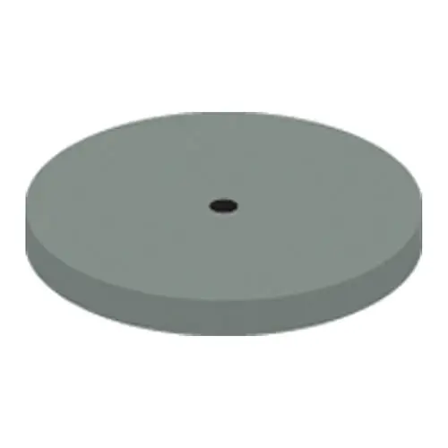 NTI Silicone Gray Super High Shine Polishers, Wheel, 220 Grit, Gray, Unmounted, 10/Pkg, P0321