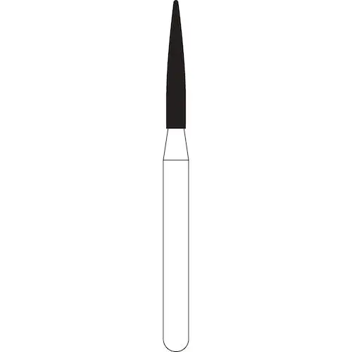 NTI Flame FG Diamond Rotary Instrument, Coarse Grit, 888-012, 5/Pkg