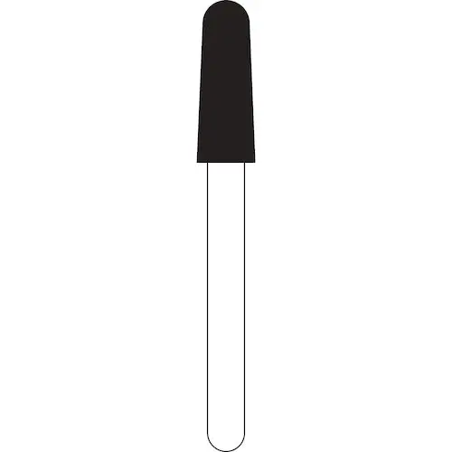 NTI Diamonds Round End Taper FG, Medium, 5/Pkg, 855-025