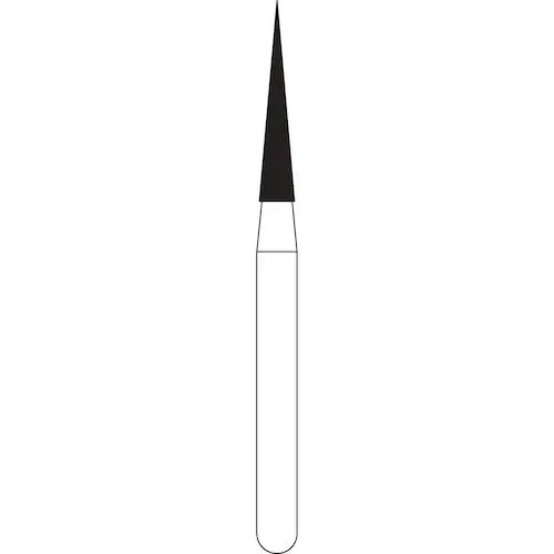 Kerr NTI Diamond Needle FG Bur, Super Fine Grit, 858-014, 5/Pkg