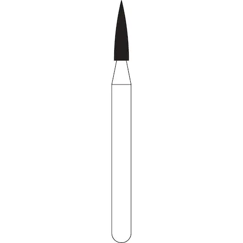 NTI Flame FG Diamond Rotary Instrument, Super Fine Grit, 5/Pkg, Kerr, 860-012