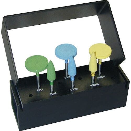 CeraGlaze Porcelain Adjusting & Polishing Lab Logic Set, LS-911
