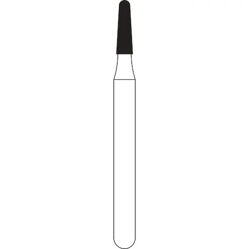 NTI Diamond Round End Taper FG Bur, Fine Grit, 849-012, 5/Pkg