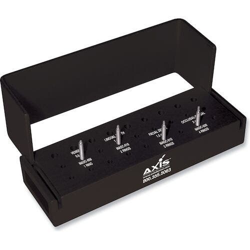 Kerr AXIS Axial Reduction Logic Set, LS-7544, 4-Piece Diamond Bur Kit