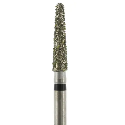 Darby Dental Single-Use Diamonds, Tapered Round End, Coarse, 856-018SC, 25/Pkg, 101111