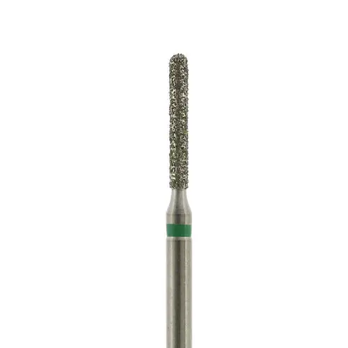 Single-Use Diamonds, Cylinder Round End, Coarse, 881-012C, 25/Pkg, 101091