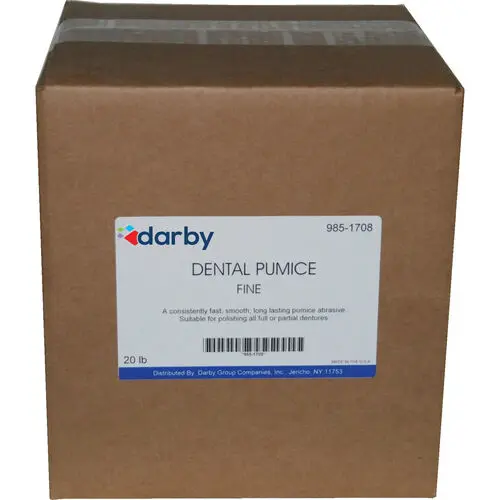 Darby Dental Pumice, Medium Grade, 20 lb., 2015020D