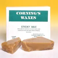 Corning Wax Sticky Wax, 1 lb, Yellow, 154