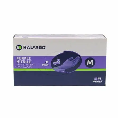 Kimberly-Clark Nitrile Examination Gloves, Medium, 100/Box, 53432