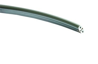 DCI International Syringe Tubing, 2 Hole, 21 Foot Length, Asepsis Straight, LT Sand, 233