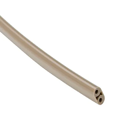 DCI International Syringe Tubing, 2 Hole, 21 Foot Length, Asepsis Straight, Sterling, 236