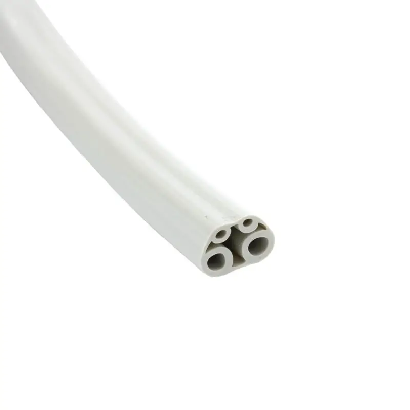DCI International HP Tubing, 4 Hole, 21 Foot Length, Asepsis Straight, Sterling, 436