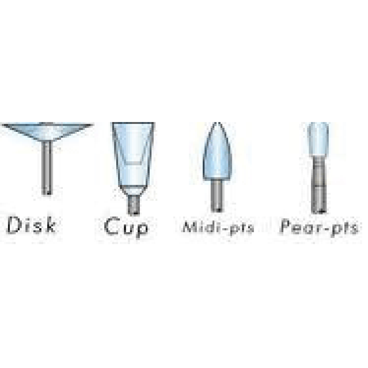 Shofu Composite Polishing Kit, RA (Right Angle) Plastic, Each