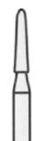 SS White Revelation® Diamond Bur, Curettage, FG, Medium Grit, Size #877K-014, 1.4 mm Diameter, 5/Pkg