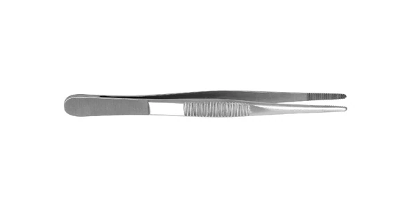 Dressing Forceps 4.5" Serrated, Stainless Steel