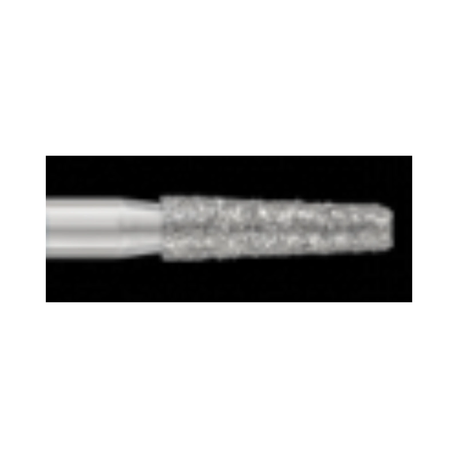 SS White Piranha Diamond Bur 846KR-018M, Medium Grit, Modified Flat End Taper, Friction Grip, Single-Use, 25/Pk