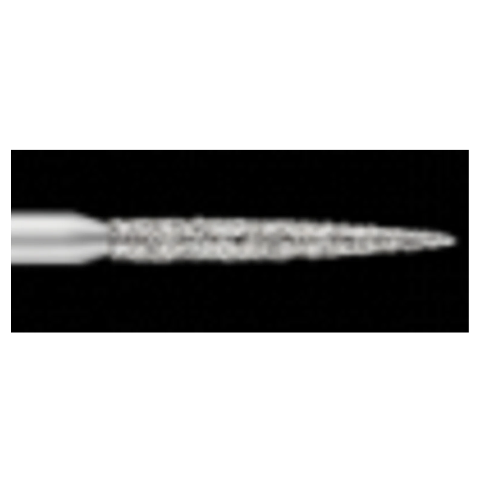 SS White Piranha Single-Use Diamond Bur, FG Friction Grip, Medium Grit, Flame Shape, #863-014M, 25/Pack