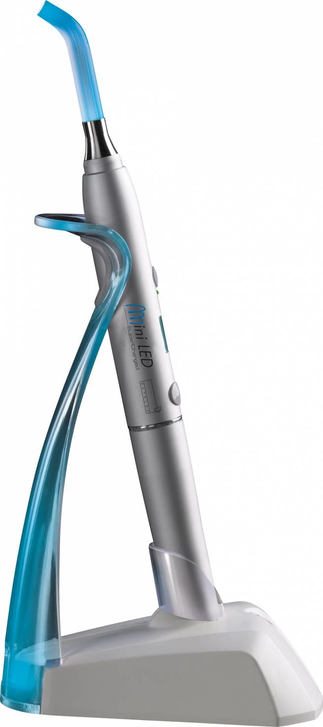 Acteon Mini LED SuperCharged OEM Curing Light, Built-In Handpiece, 2200 mW/cm², 420-480 nm, with 7.5mm Light Guide and Oval Shield