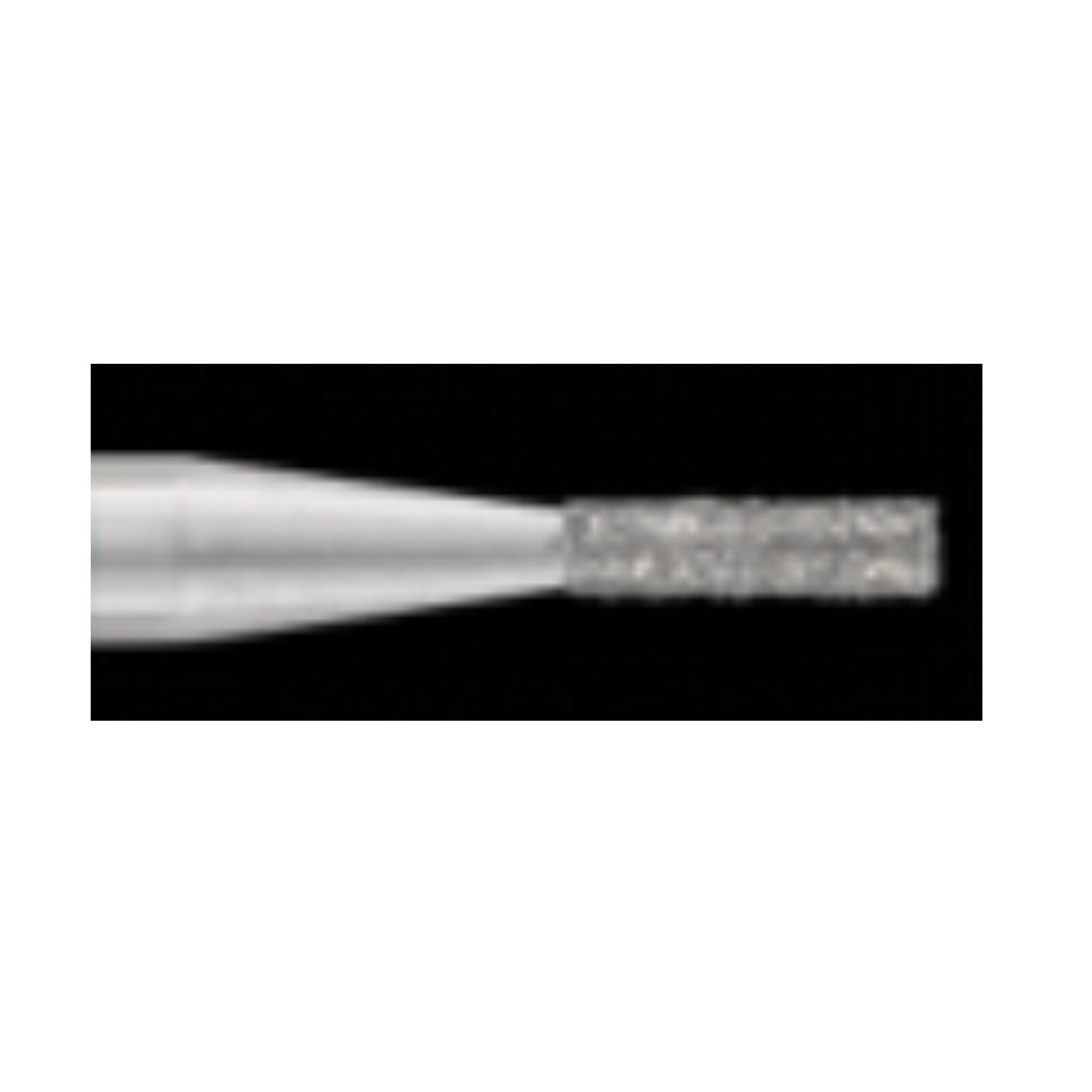 SS White Piranha Diamond Bur, FG, Medium Grit, Flat End Cylinder, 835-009M, 25/Bx