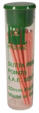 Coltene Gutta Percha Points, ISO Size #70, 20 Points per Vial, 5 Vials per Box