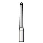 SS White Revelation Diamond Bur, 853-014M, Medium Grit, Friction Grip, Safety Tip, 5/Pk