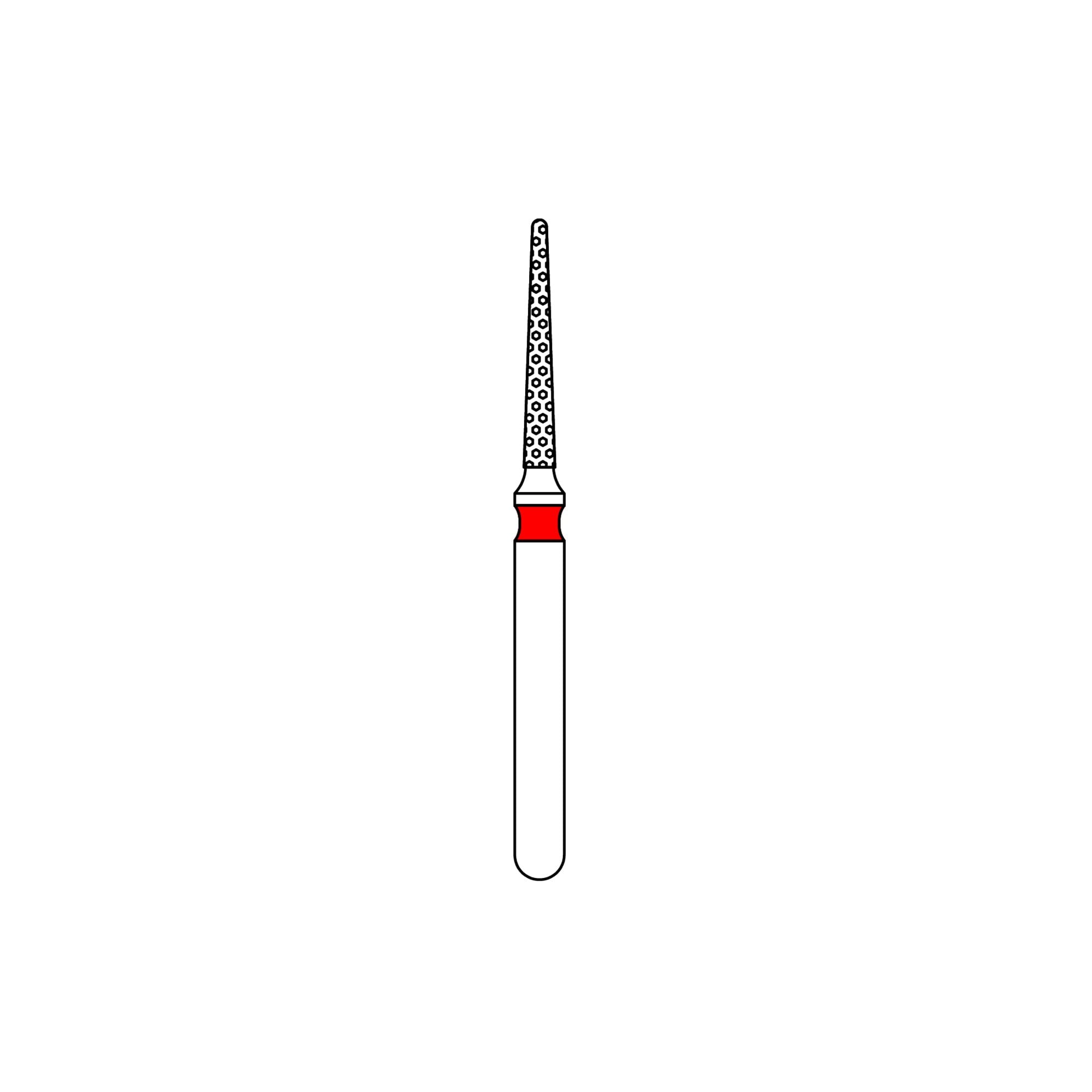 PRIVA Diamond Burs FG 858-010F, 5/Pk