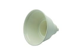 DCI International Dry Oral Cup, Autoclavable, White, 4"D x 4.5"H, 1 Each, 5840