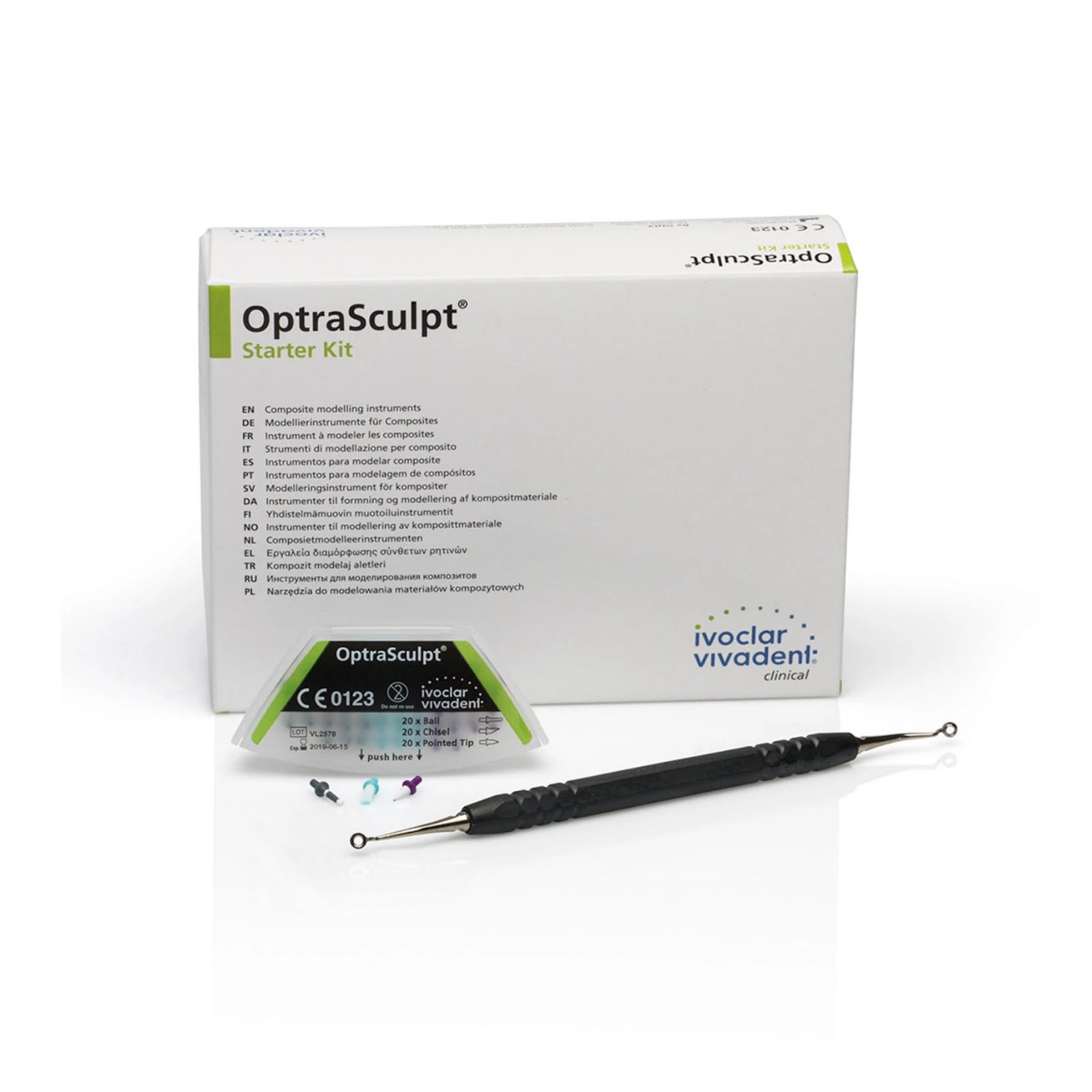 Vivadent OptraSculpt NG Starter Kit with 20 Attachments