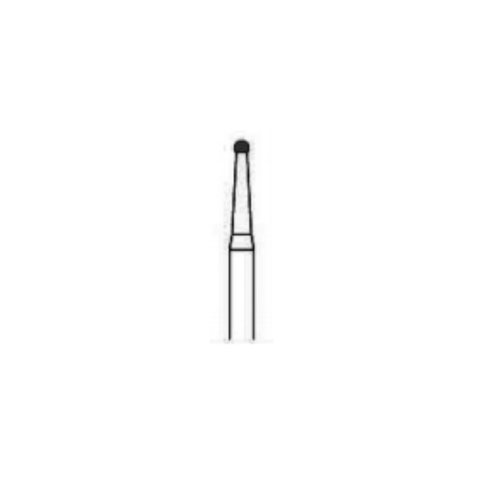SABUR Carbide Burs FG #2, 10/Pk
