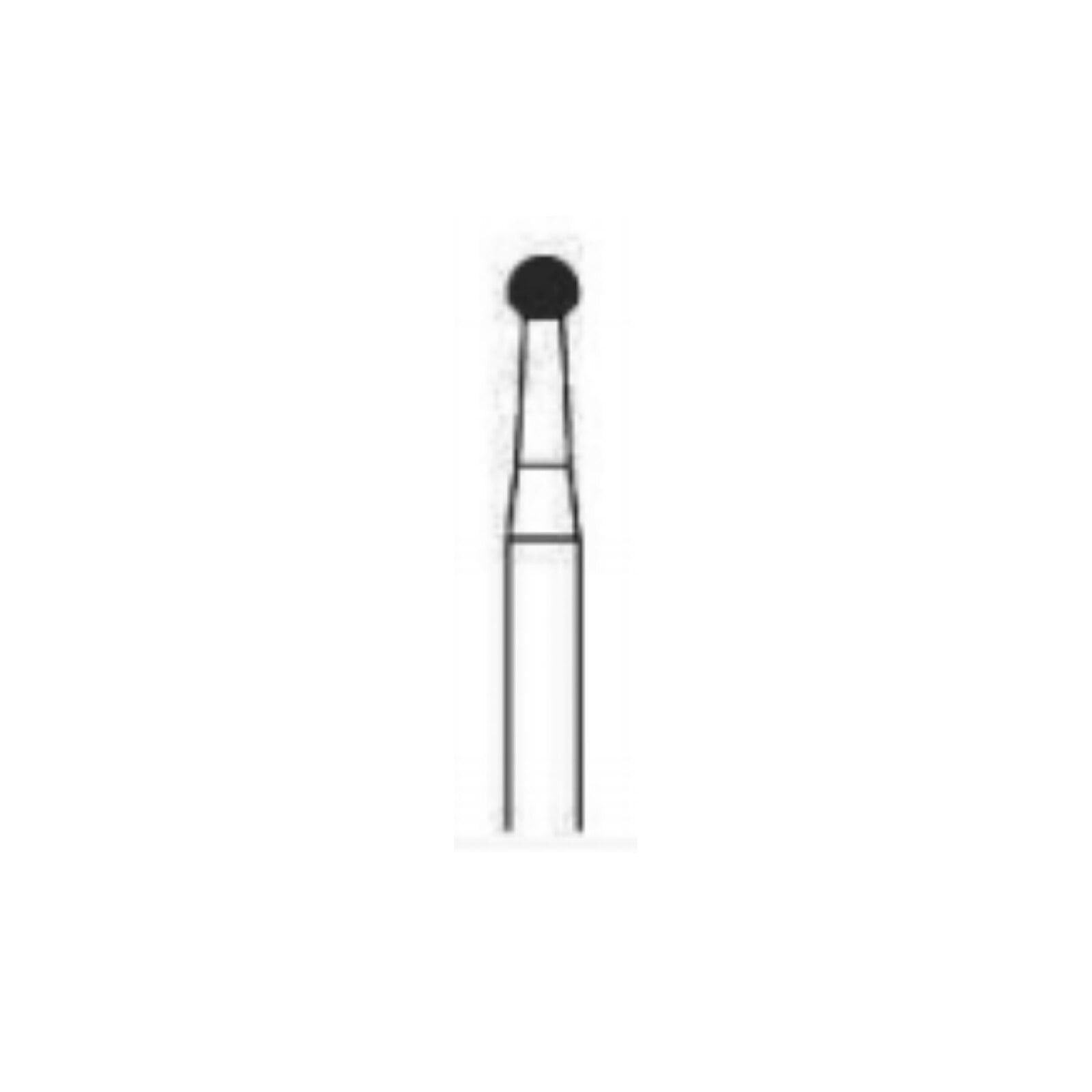 SABUR Surgical Carbide Bur FG #6, 10/Pk
