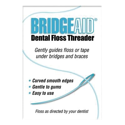 BridgeAid Dental Floss Threader, 1000/Box (100 Envelopes of 10), TDPS