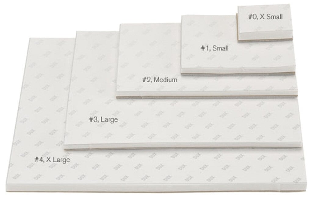 Pentron Clinical Mixing Pad, Non-Slip, Large, 6.5" x 5.125", 2/Pack, #31095