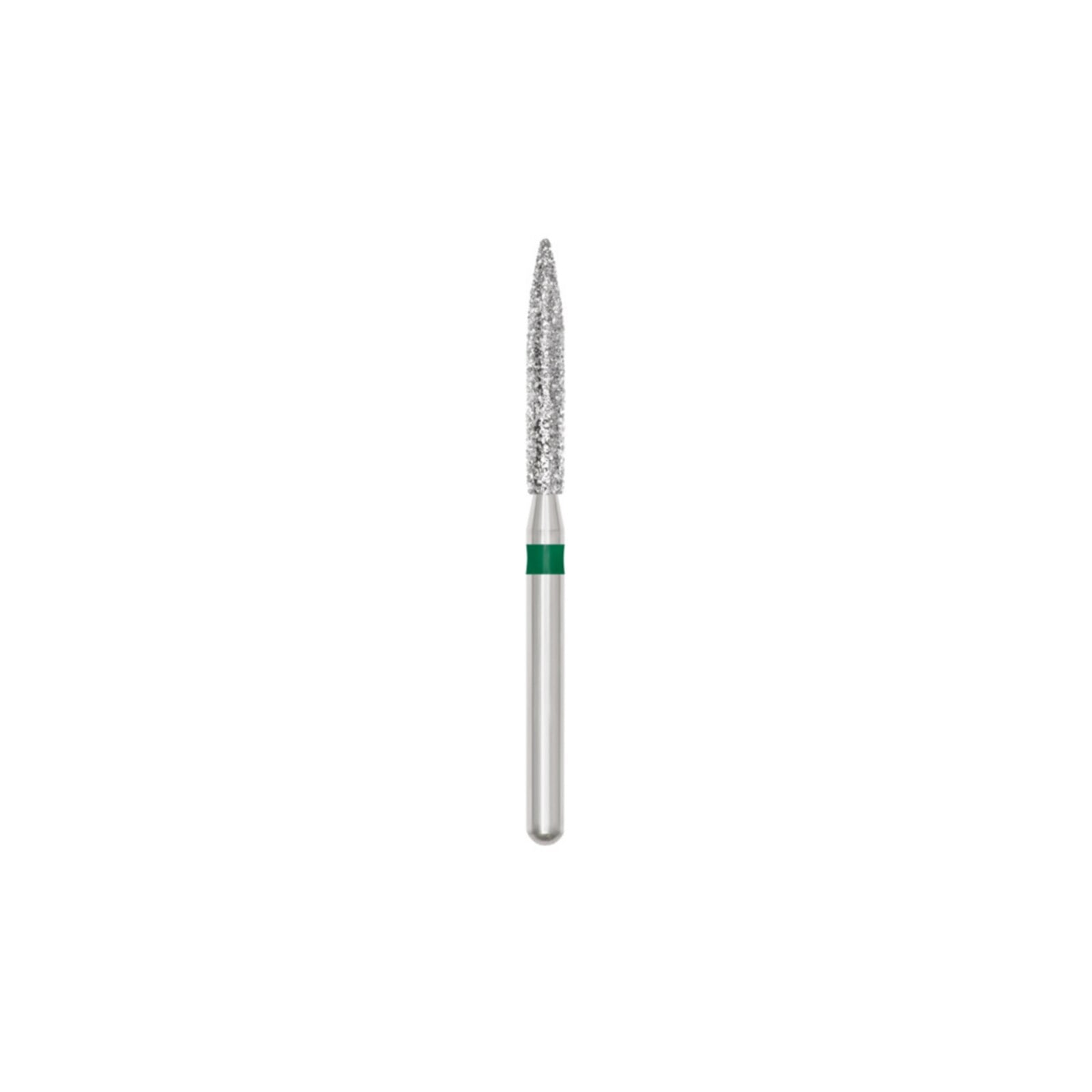 Midwest Multi-Use Diamond Bur FG 879K-016C, Coarse, Taper Modified Bevel, 1.6 mm Diameter, 10.0 mm Length, 5/Pk