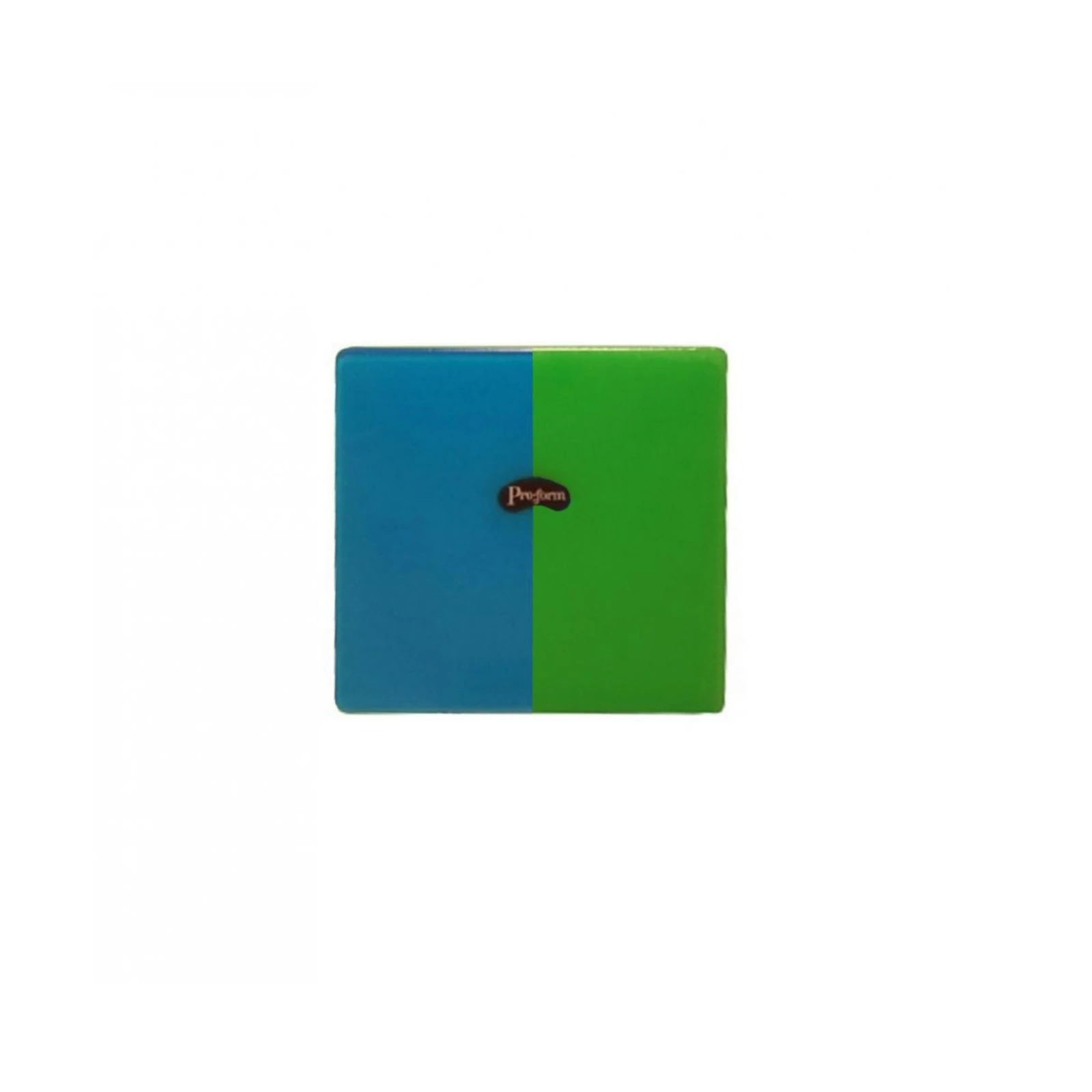 Pro-Form Mouthguard Laminates Dual-Color, 0.160" (4mm), 5" x 5" Sheets, Blue/Green, 12/Pkg, 9598360