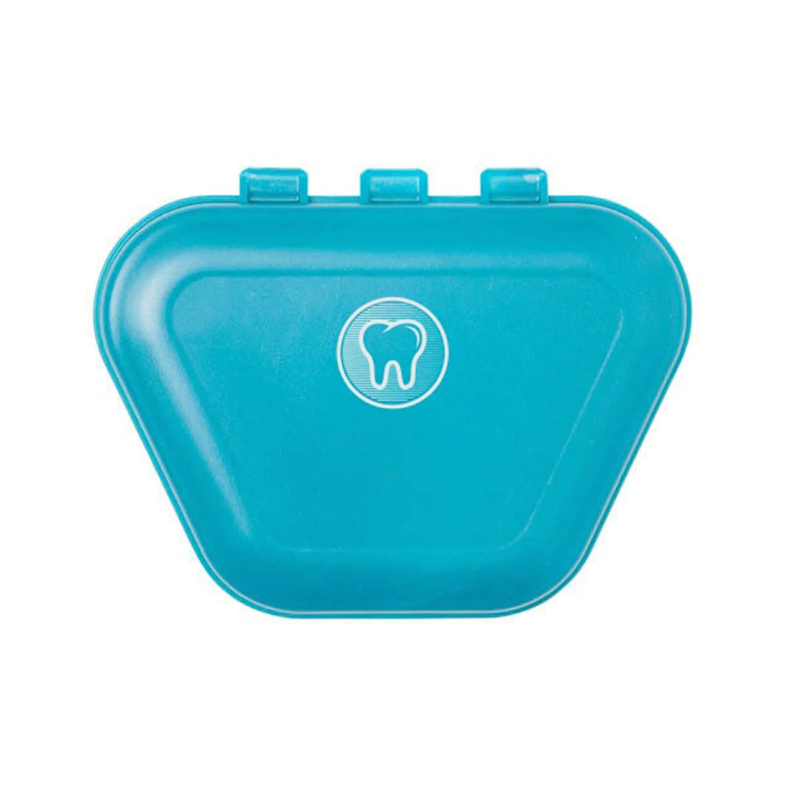 Zirc Imprinted Denture Box, Teal, 144/Pkg, 30V800J