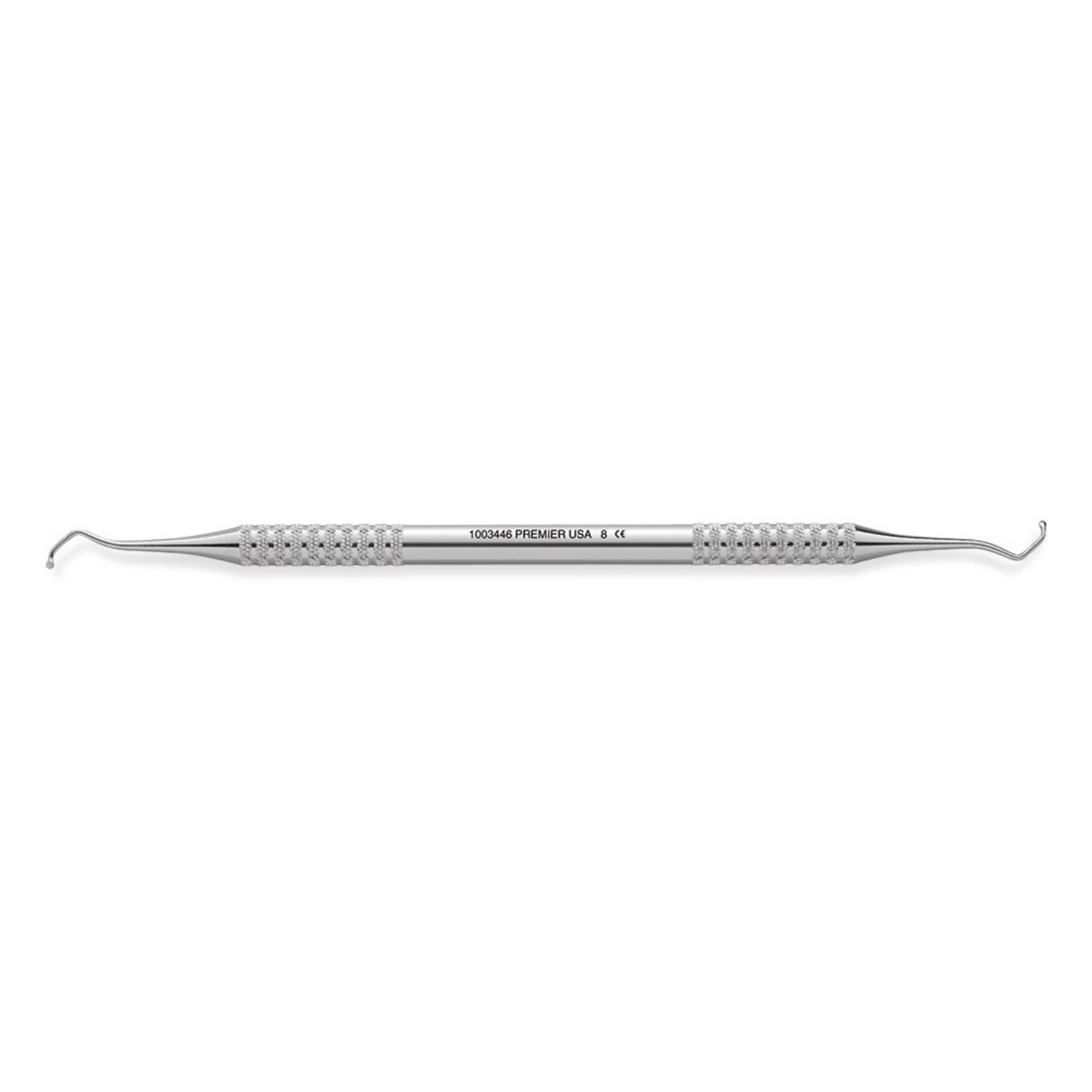 Premier Dental Products Excavator #8 (C13) DE with Tactile Balance (TB) Handle, Double End
