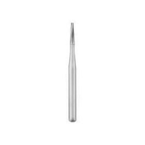 Alpen Carbide Bur FG #168 Tapered Fissure, Friction Grip, 0.8 mm Diameter, 100/Pk