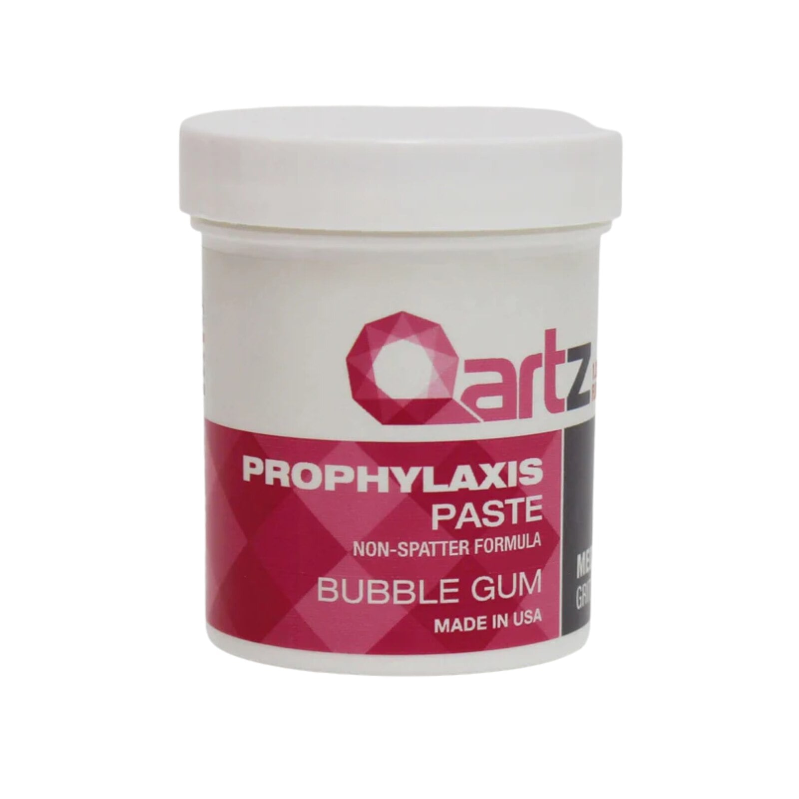 QARTZ Prophy Paste Medium, Bubblegum Flavor, 12 oz/Jar, 58-00028
