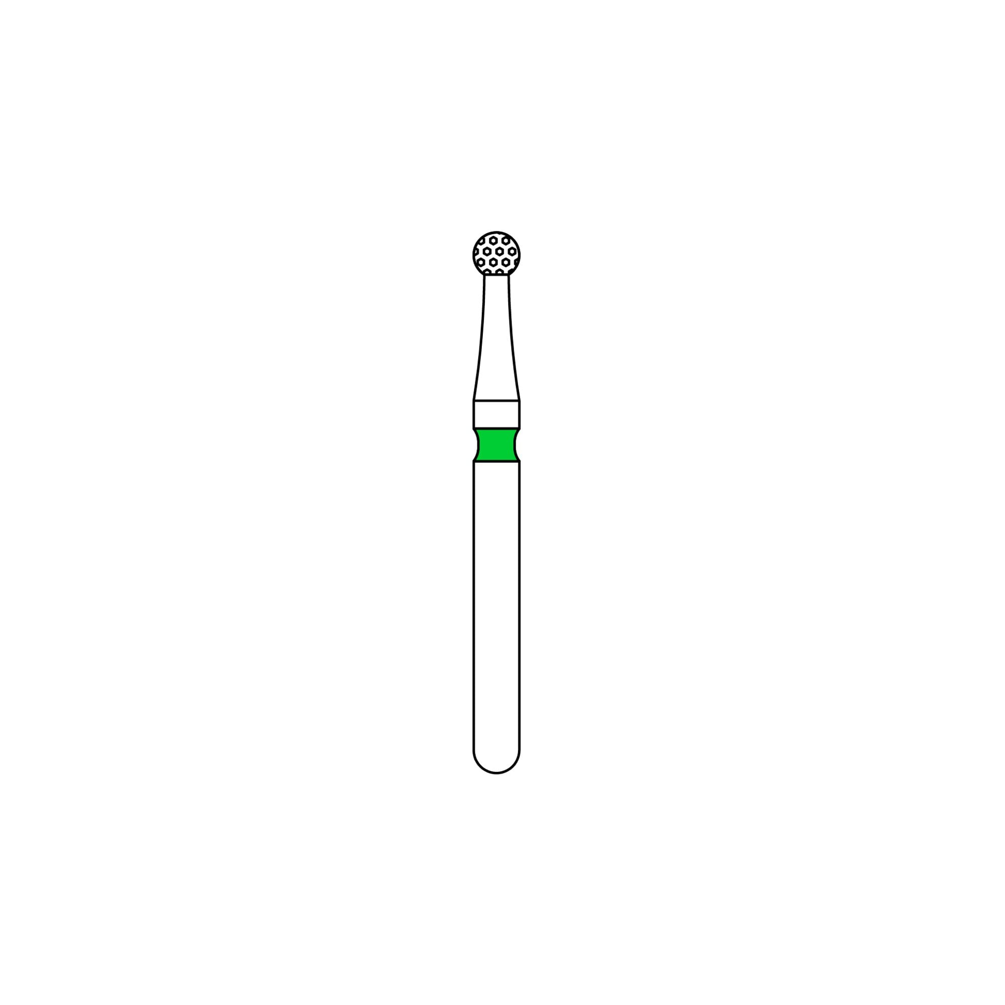 PRIVA Diamond Burs FG 801-016C, 5/Pk