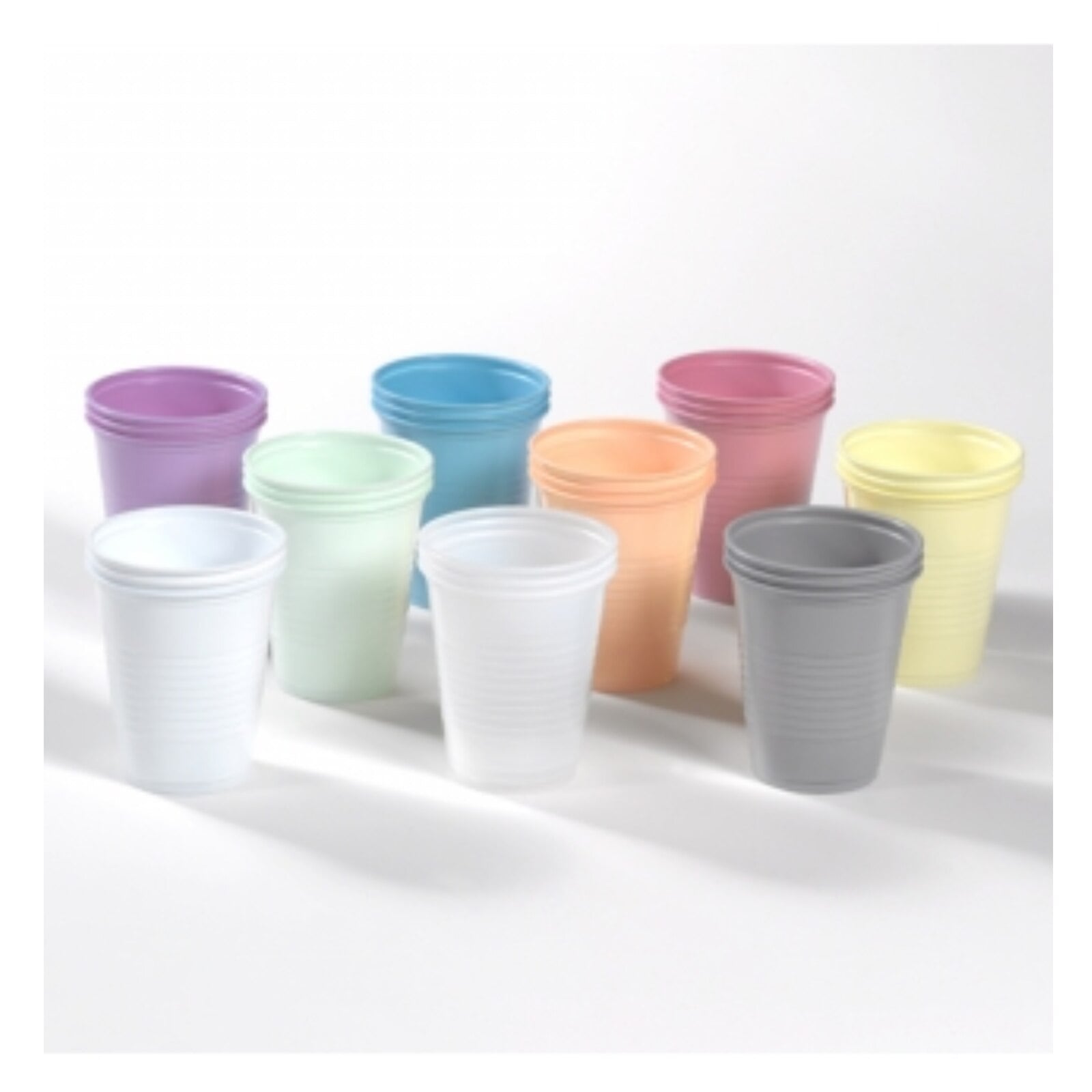 Crosstex Advantage Plastic Cups, 5 oz, Dusty Rose, 1000/Case