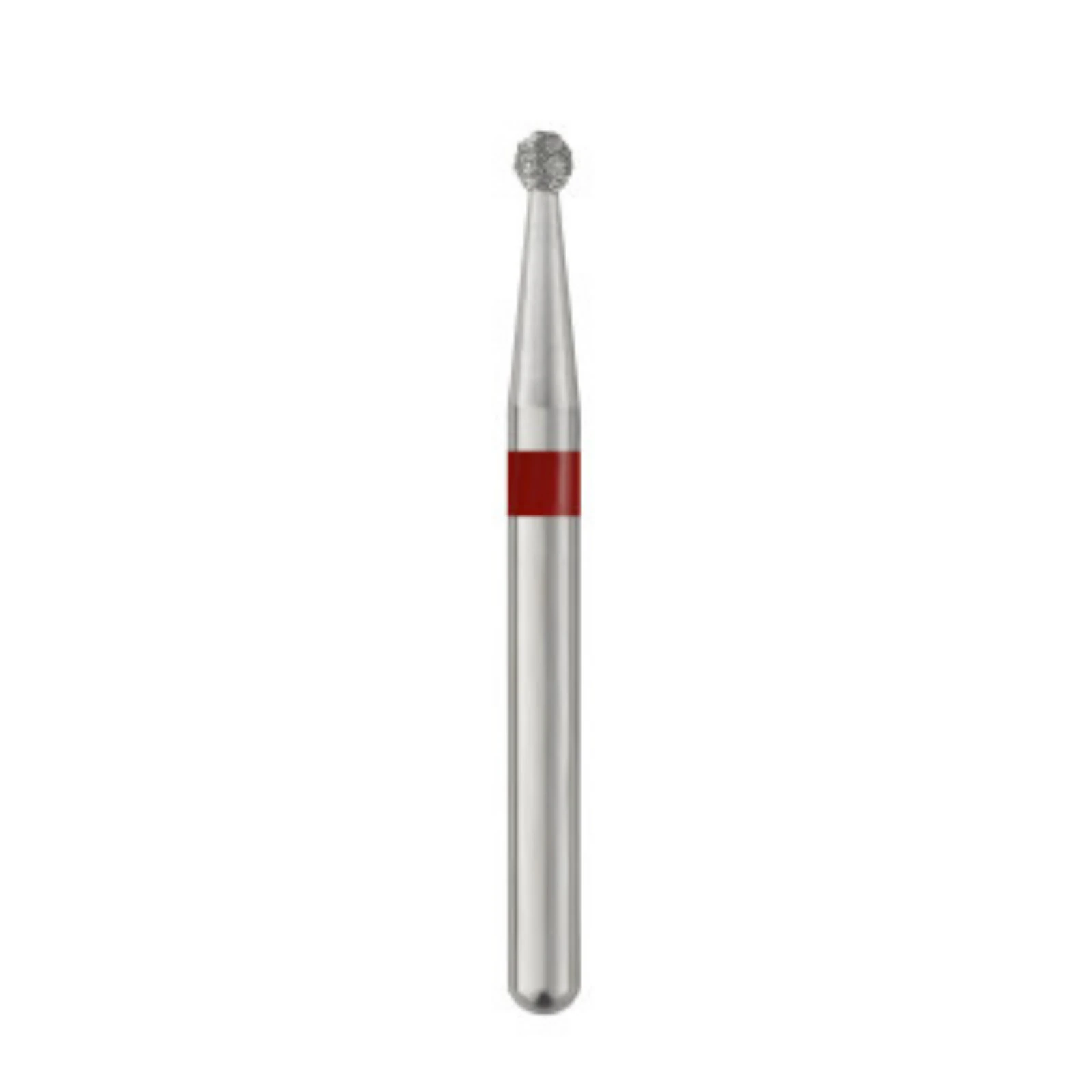 SS White Piranha Single-Use Diamond Bur, Fine Grit, Round Shape, FG, #801-013F, 25/Pk