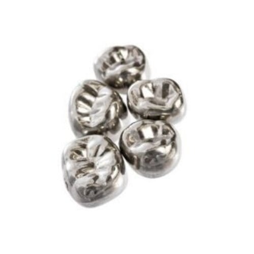 Evolve #6 Stainless Steel Primary Molar Crown, 2nd Upper Left, 5/Pk