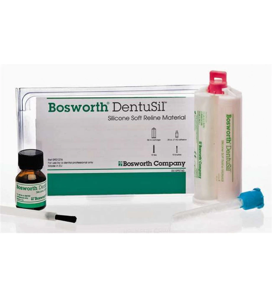 Dentusil Standard Kit, Denture Reline Material, Cartridge Dispensing System, 1 Kit, 0921276