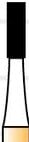 Alpen SteriX Cross Cut Fissure Surgical Carbide Bur #558, Friction Grip Oral Surgical (FGOS), 10/Pk, WDT-RS500558