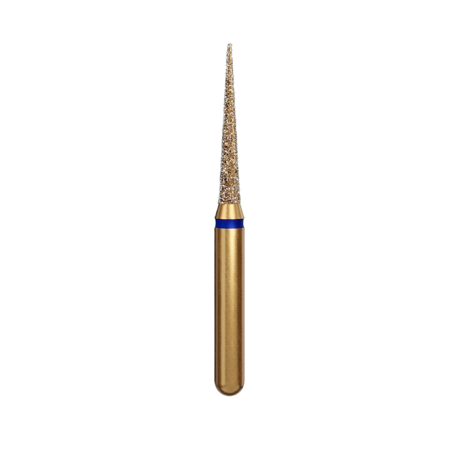 Alpen FG #858.012 SS (Short Shank) Coarse Grit, Flame Shaped Diamond Bur, 5/Pk
