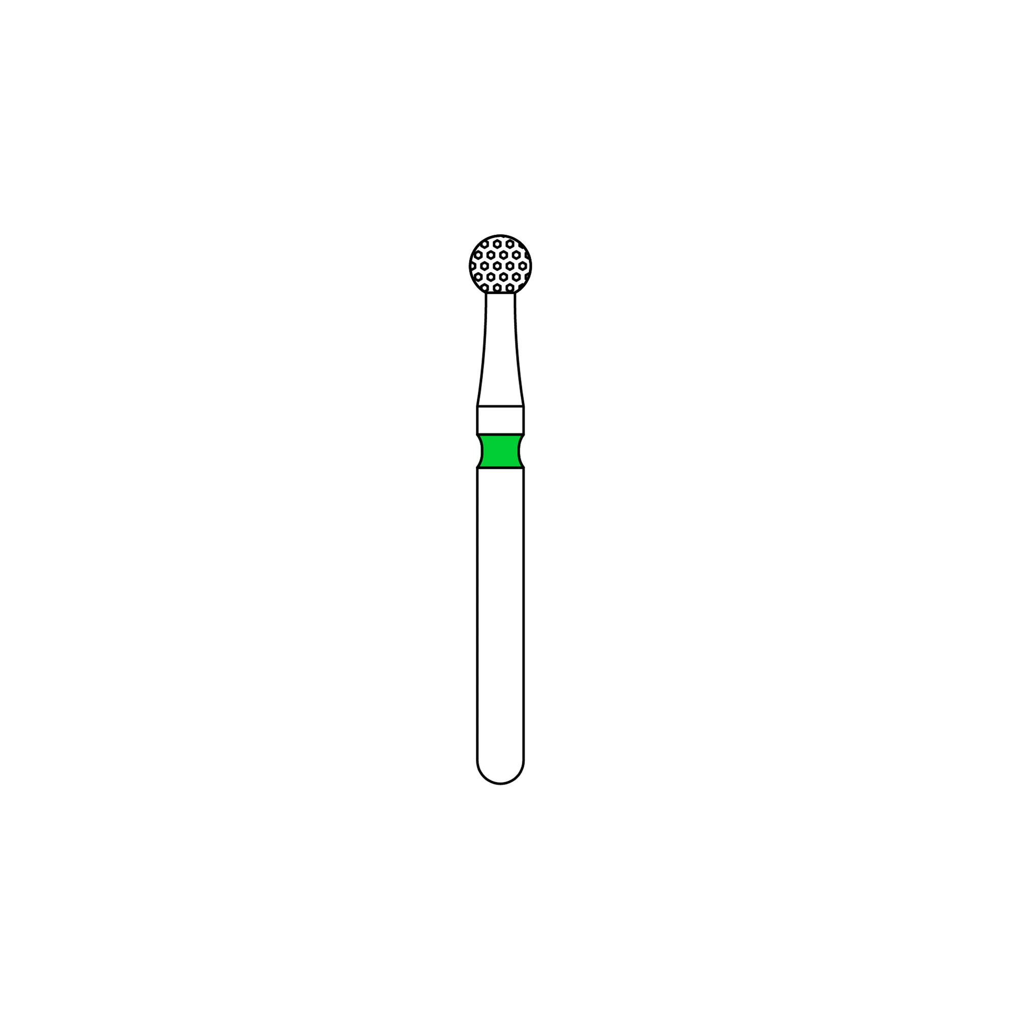 PRIVA Diamond Burs FG 801-021C, 5/Pk
