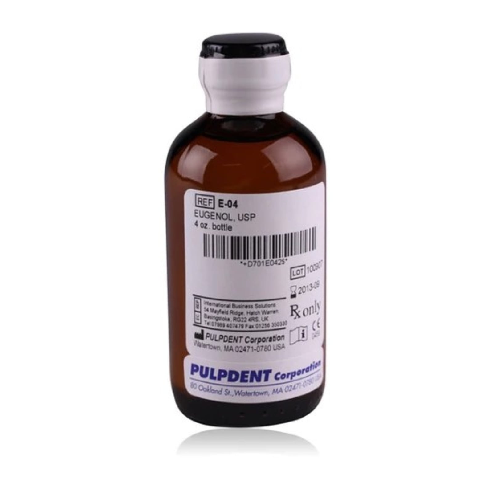 Pulpdent Eugenol USP, 4 oz Bottle, E-04