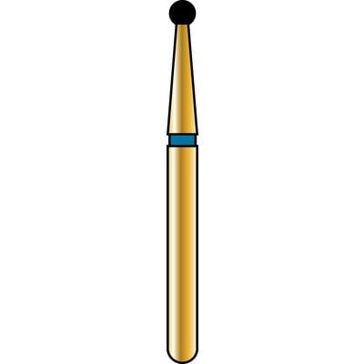 Alpen Multilayer Diamond Bur FG 801-014, Coarse Grit, Round, 5/Pk