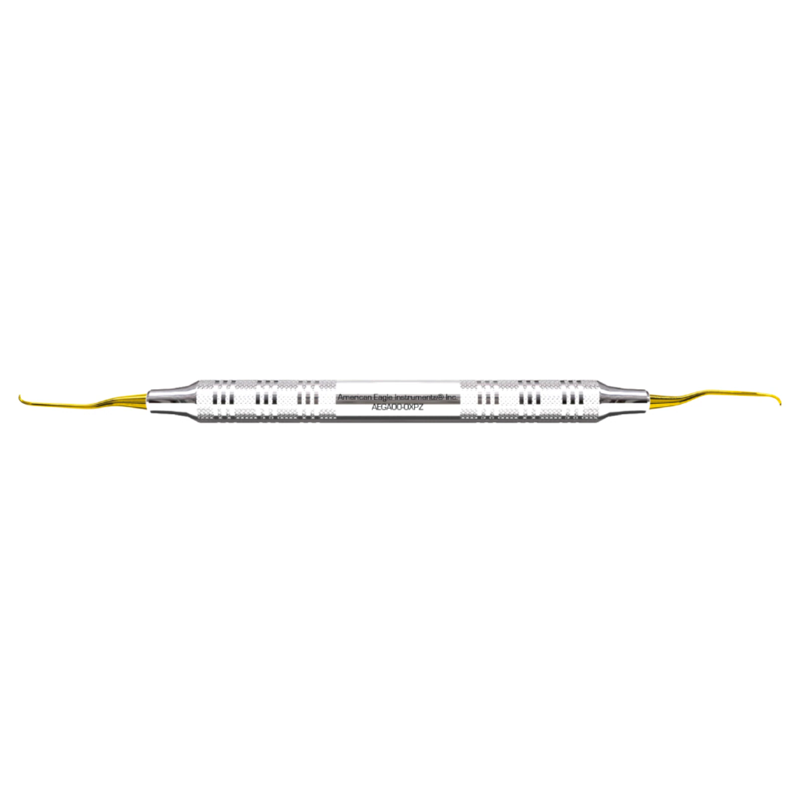 American Eagle XP Gracey +3 Access Curette, 00/0, Double End, EagleLite Stainless Steel Handle, AEGA00-0XPZ